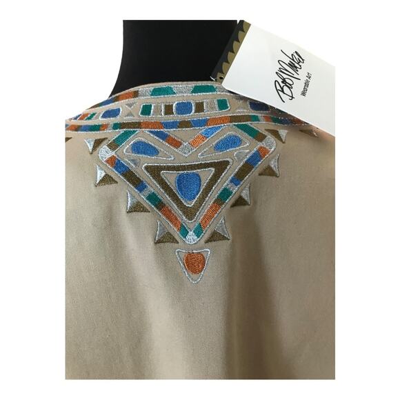 New ~  BOB MACKIE ~ Santa Fe Dream embroidered jacket ~ Size Large~ - Picture 4 of 7